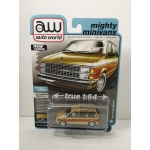 Auto World 1:64 Dodge Caravan 1984 beige crystal poly with side woodgrain